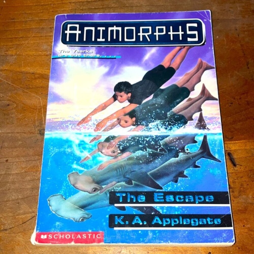Vintage Animorphs childrens series- book 15 The Escape